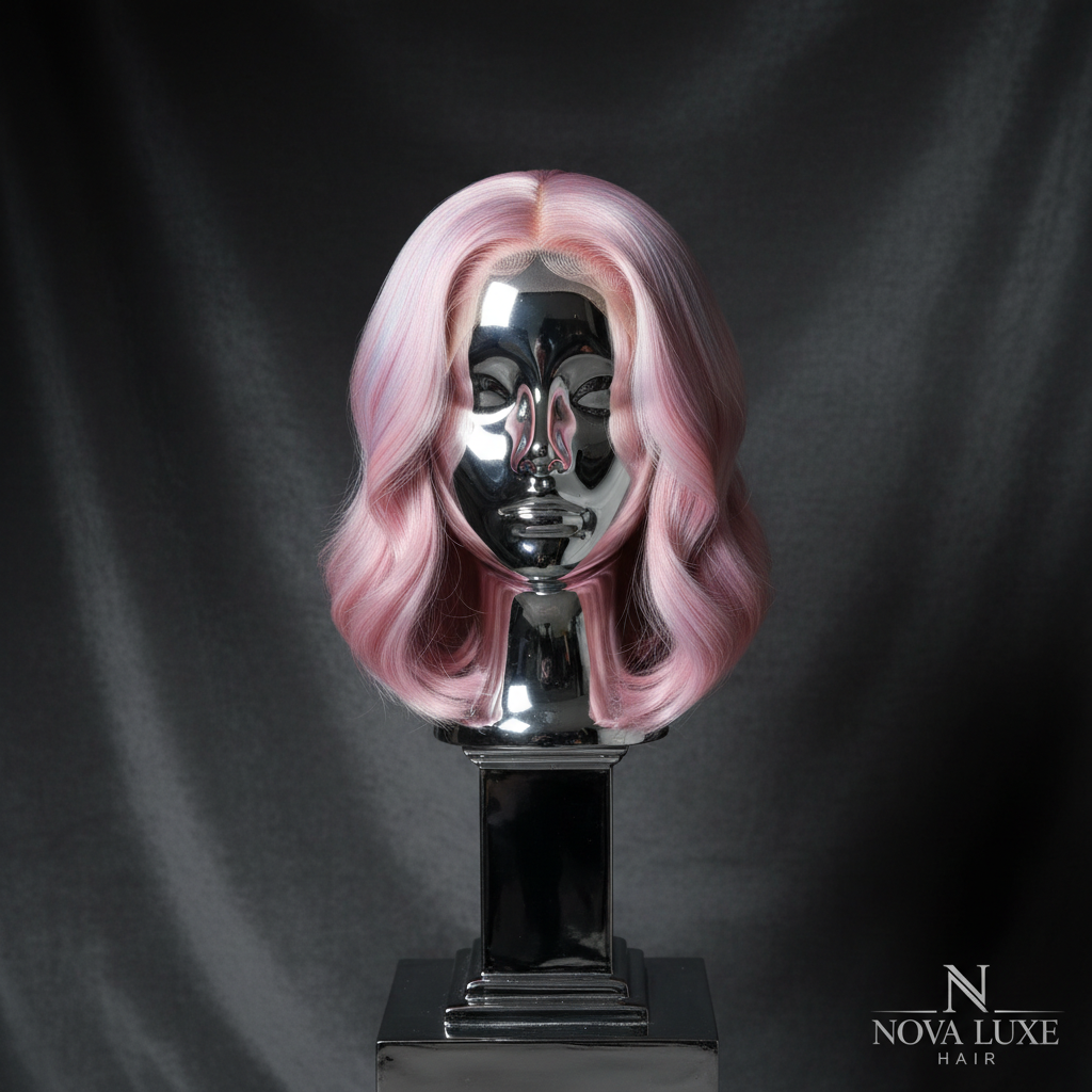Cotton Candy Bob Wig