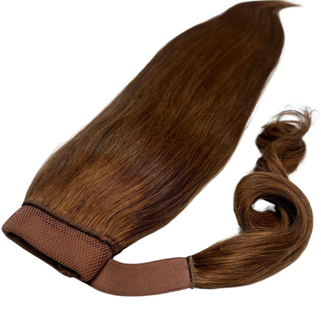 Auburn 100% Human Hair Ponytail Extension Private Label
