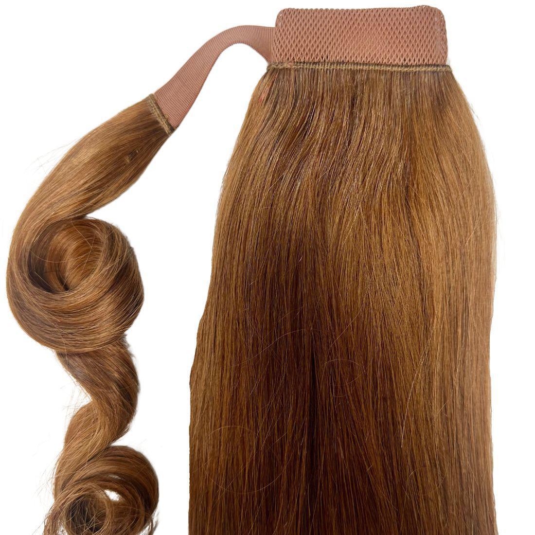Auburn 100% Human Hair Ponytail Extension Private Label