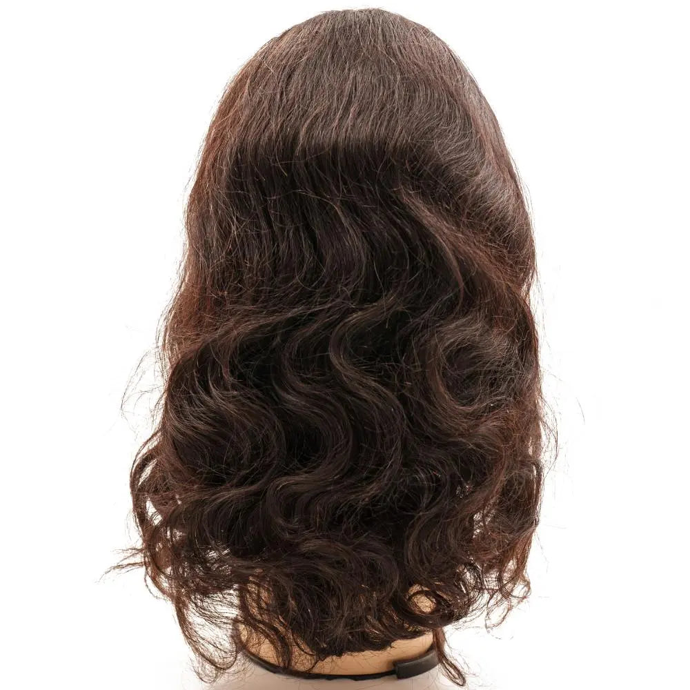 Glueless Body Wave 5x5 HD Lace 100% Human Hair Closure Wig Private Label