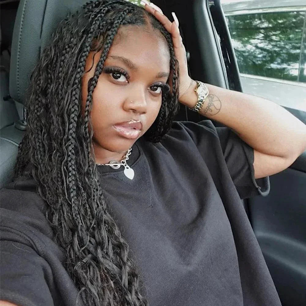 Human Hair 20" Braiding Bundle - Deep Wave Highlight P4/27 for Gorgeous Styles MANDOTOS