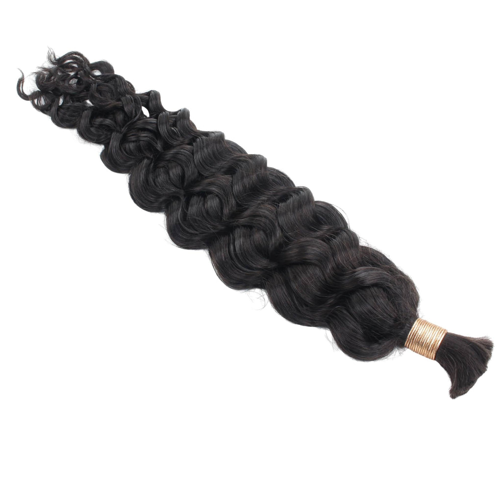 Latin Wave Bulk 100% Human Braiding Hair Private Label