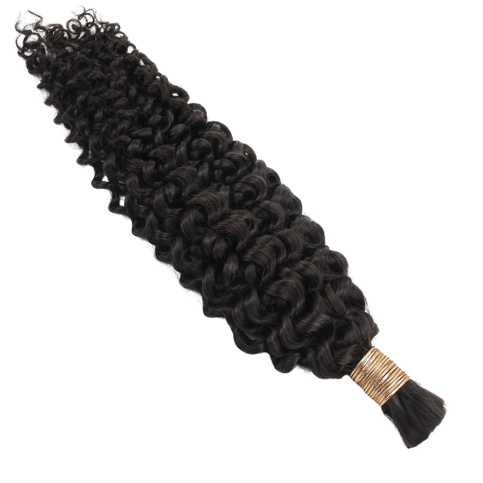 Water Wave Bulk 100% Human Braiding Hair Private Label