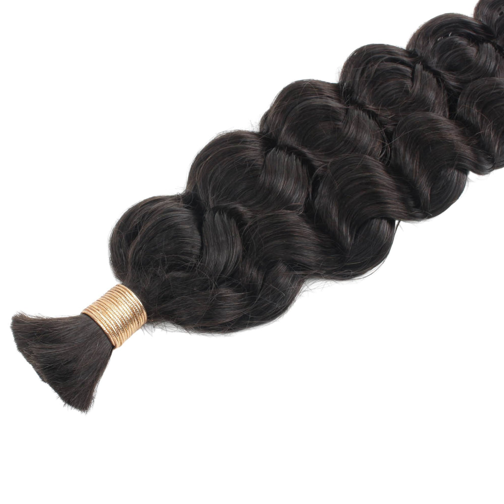Latin Wave Bulk 100% Human Braiding Hair Private Label