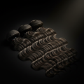 Spanish Wave 100% Human Hair Bundles luxury stack display
