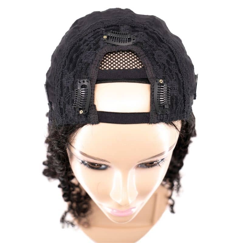 Kinky Curly U Part 100% Human Hair Wig Private Label
