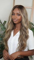 Honey Blonde Balayage Wave Wig Fula Beauty