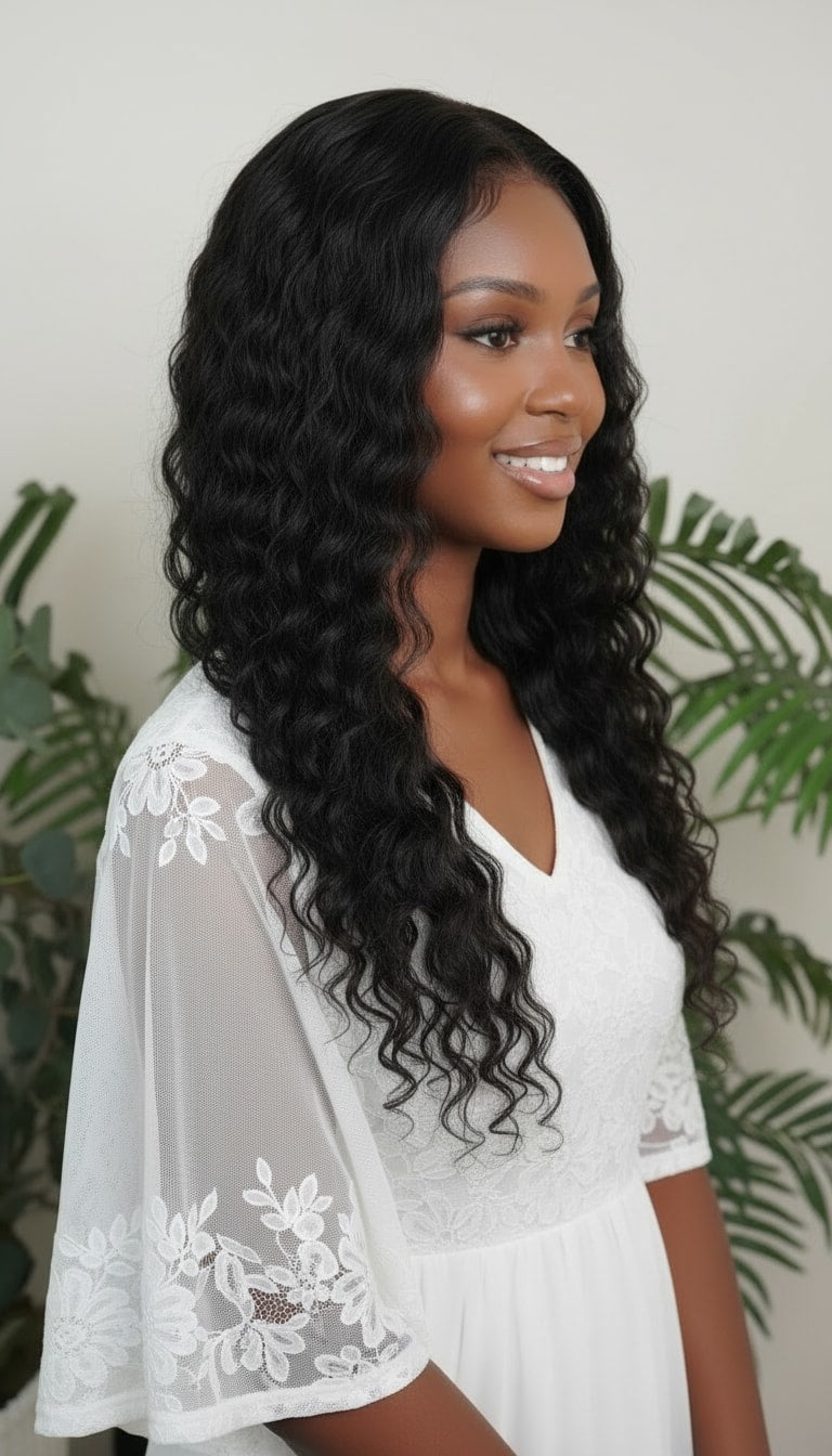 Deep Wave Wefted Bundle Fula Beauty
