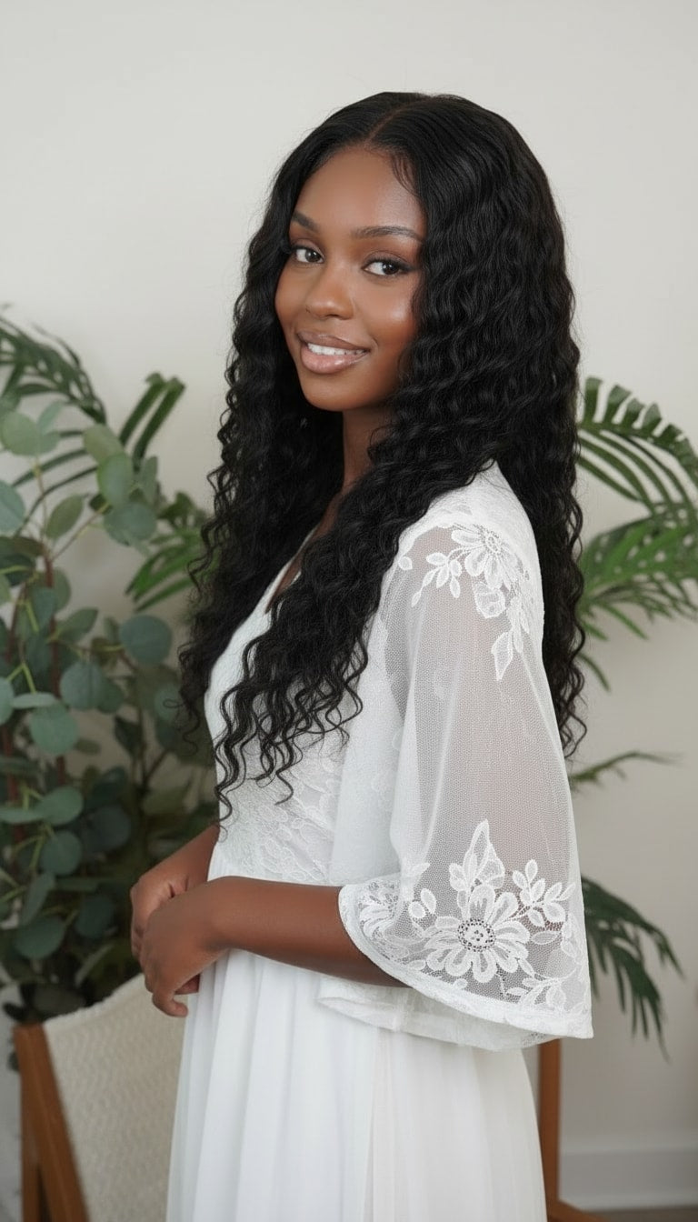 Deep Wave Wefted Bundle Fula Beauty