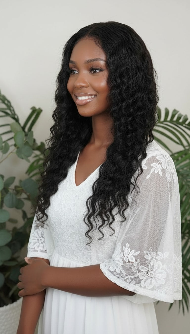 Deep Wave Wefted Bundle Fula Beauty
