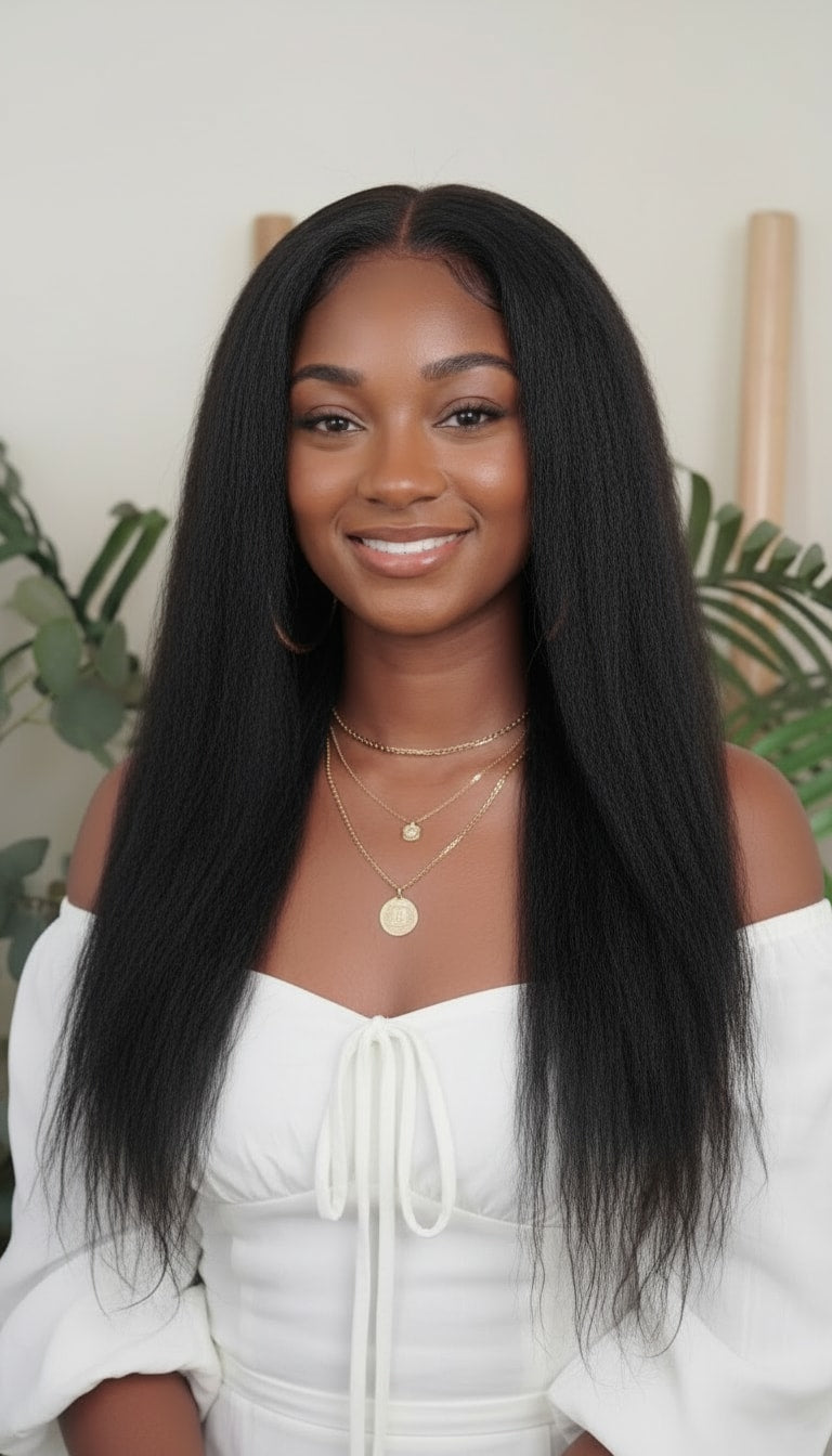 Kinky Straight Wefted Bundle Fula Beauty