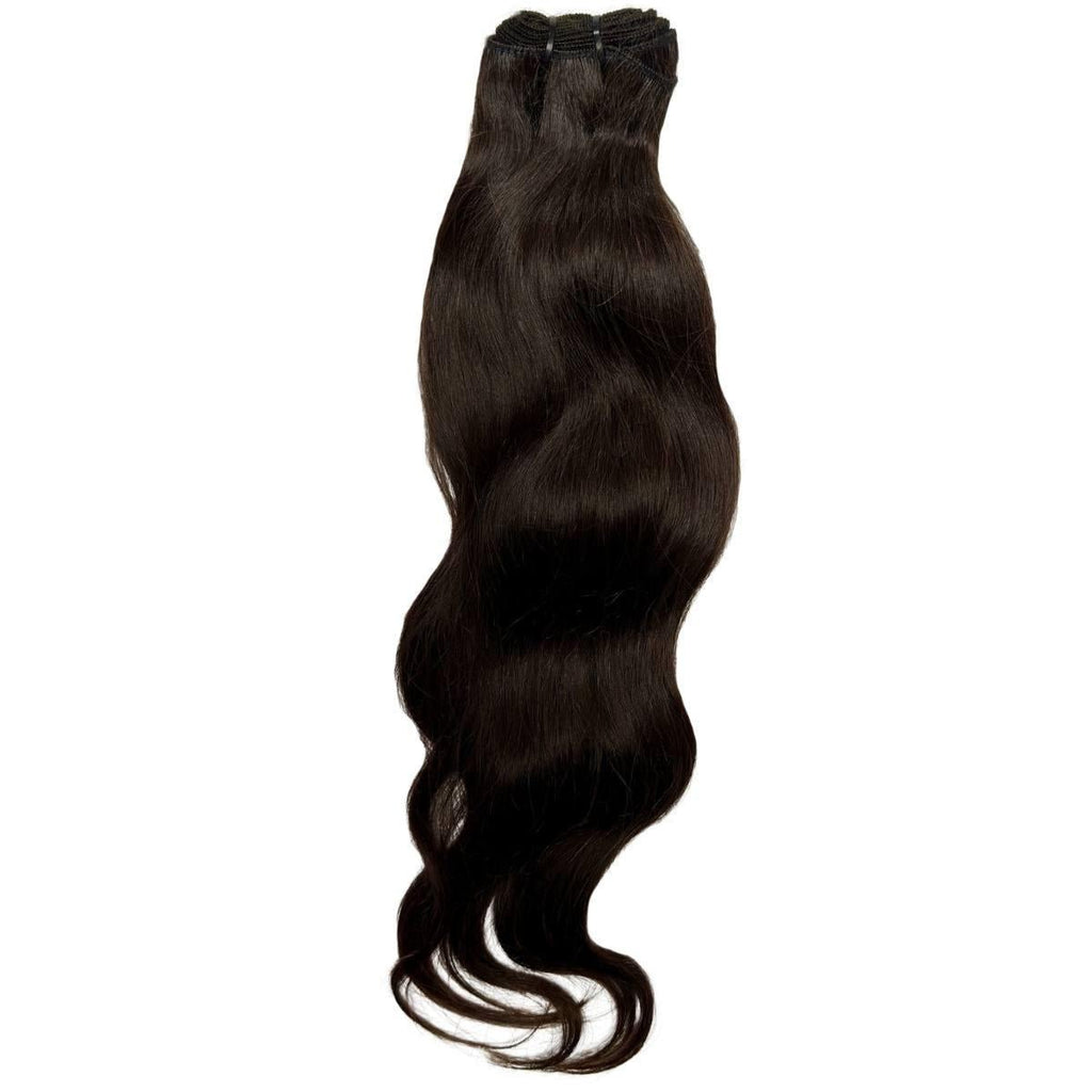 Raw Indian Wavy 100% Human Hair Bundles Private Label