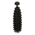 Black Deep Wave Raw Cuticle Aligned Human Brazilian Unprocessed Hair Bundle 18 Inches Zernabella