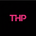 THP Monogram Pink on Black