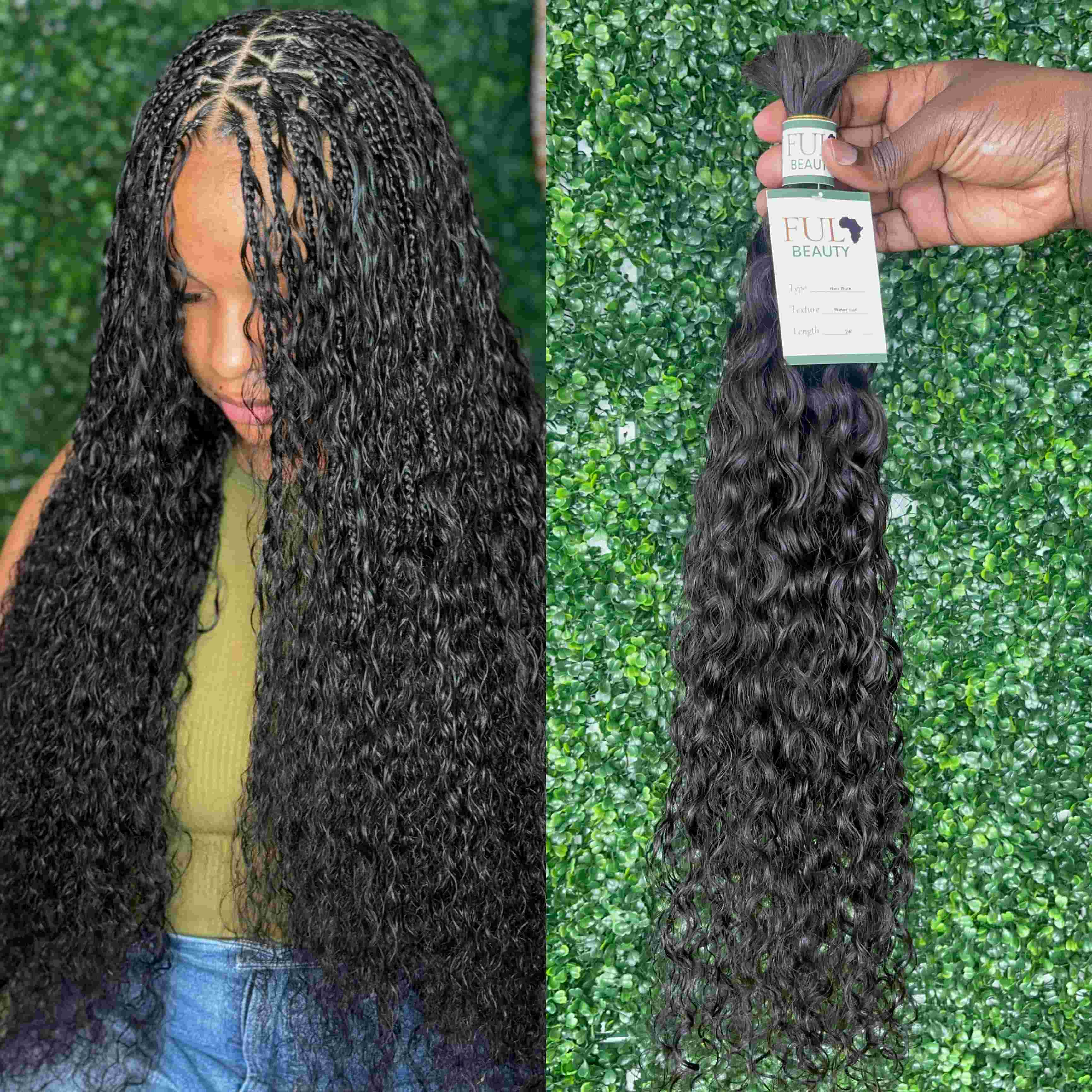 Water Curl Fula Beauty